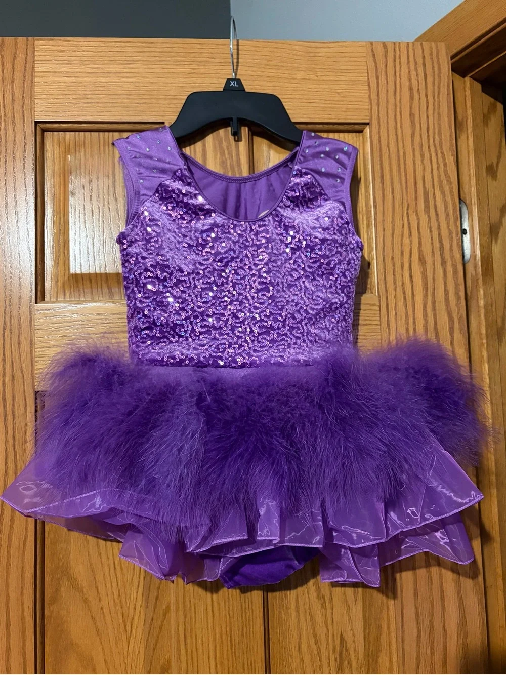 Weissman Purple Sequin Tutu Costume Dress